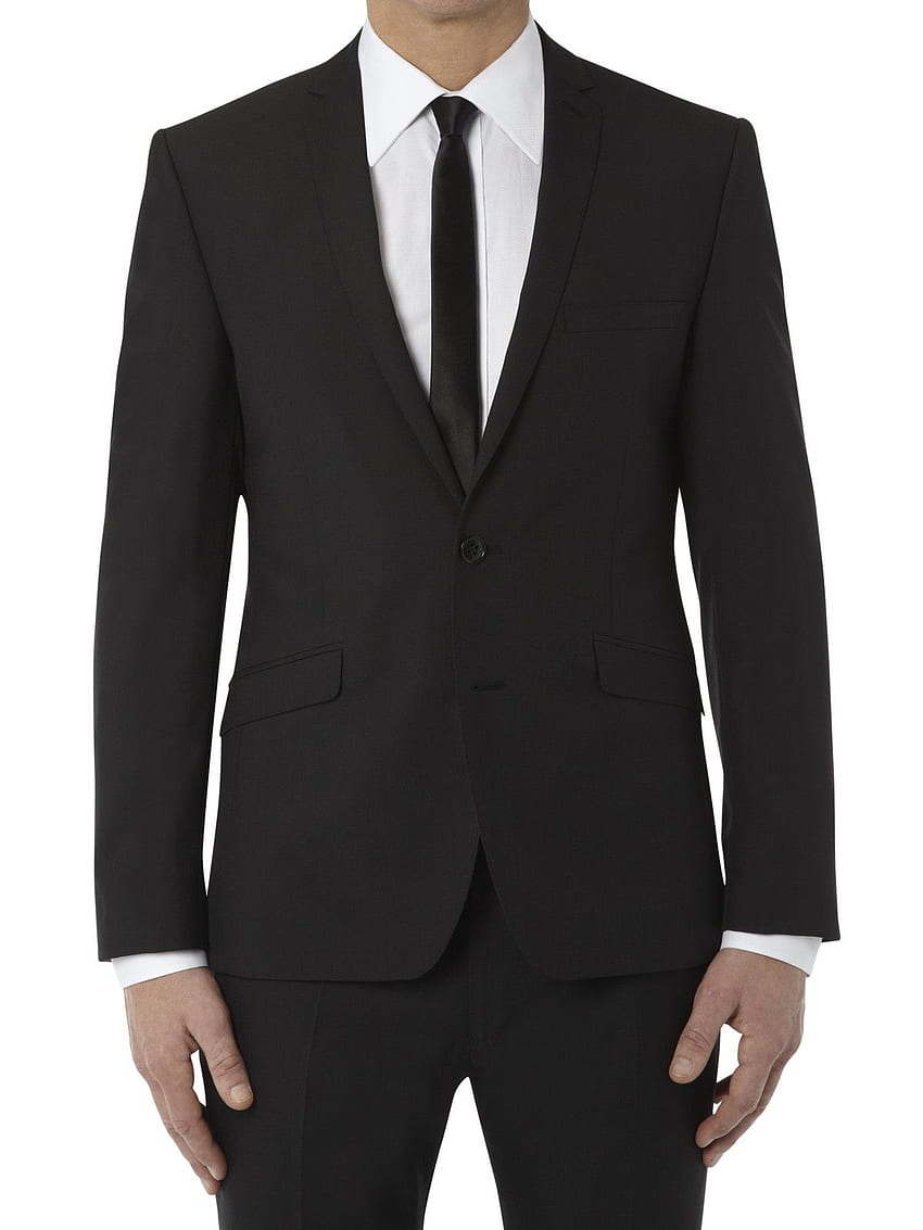 : Black Suit Jackets For Men, Black Suit and Tie HD phone wallpaper