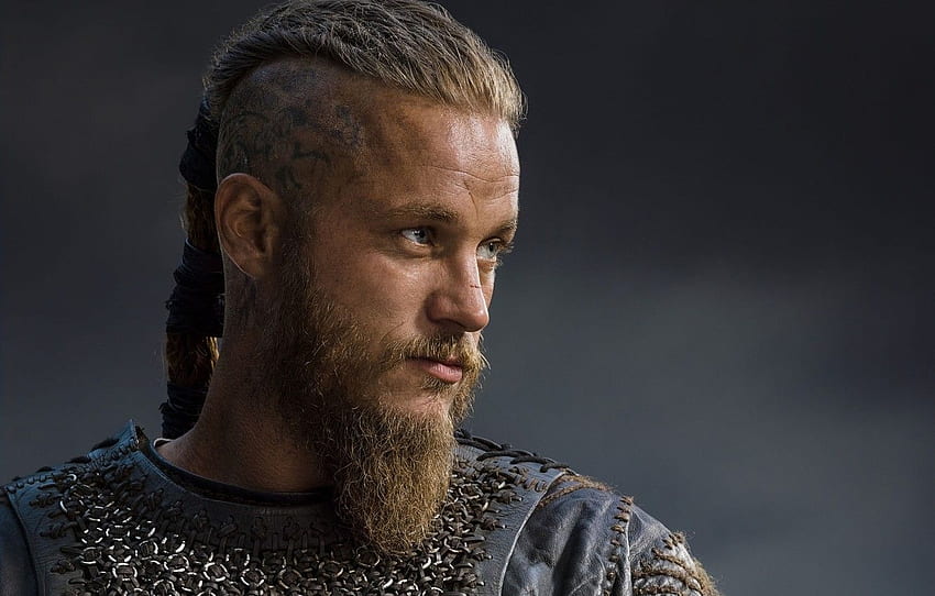 vikings, travis fimmel, beard, ragnar, Ragnar, warrior HD wallpaper