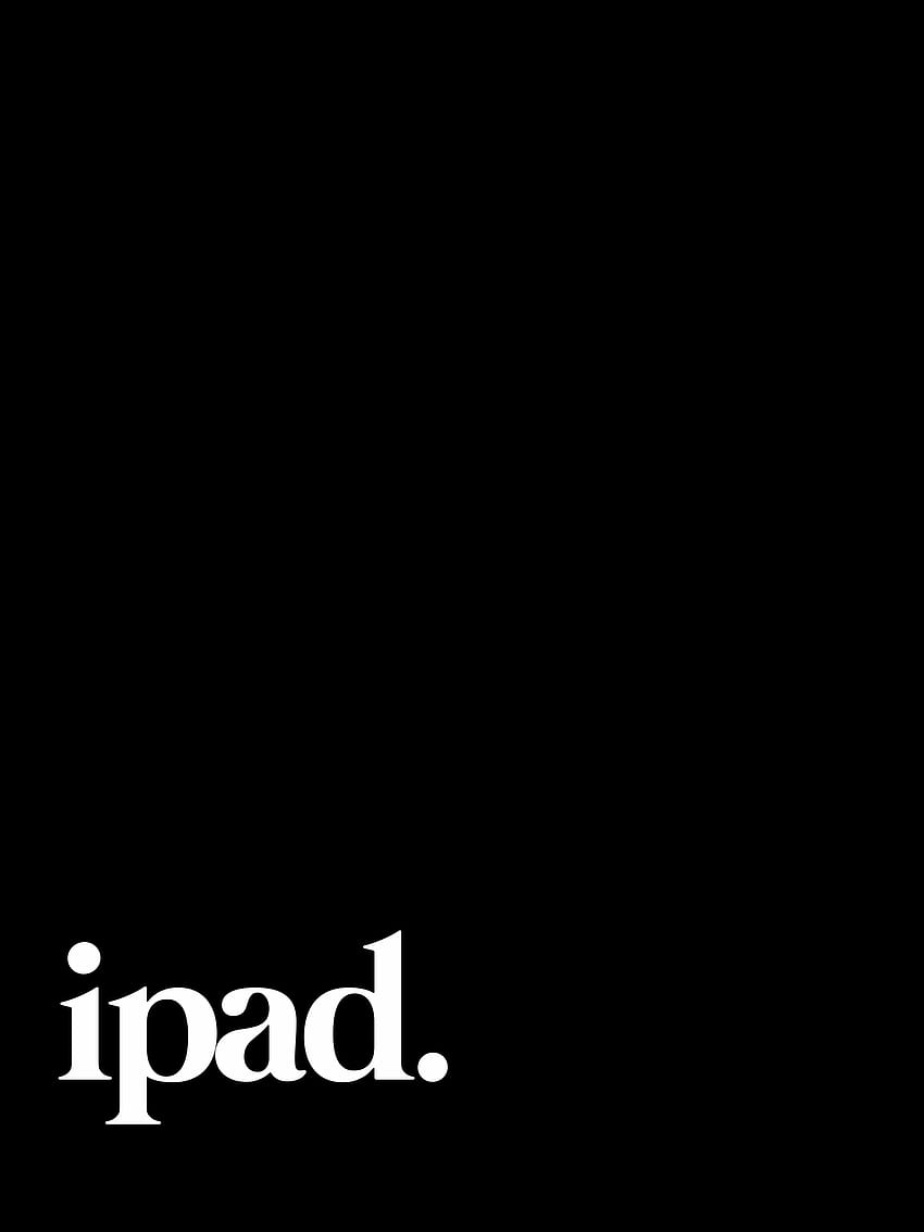aesthetic iPad pro 2020 background, & screensavers, Black Aesthetic iPad HD phone wallpaper