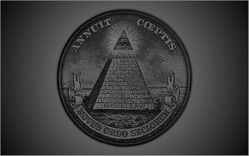 Fond Illuminati, Illuminati Noir Fond d'écran HD