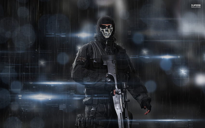 Ghost Cod Wallpaper Discover more background, iphone, mobile, modern  warfare 2, mw2 ghost wallpaper.  in 2023