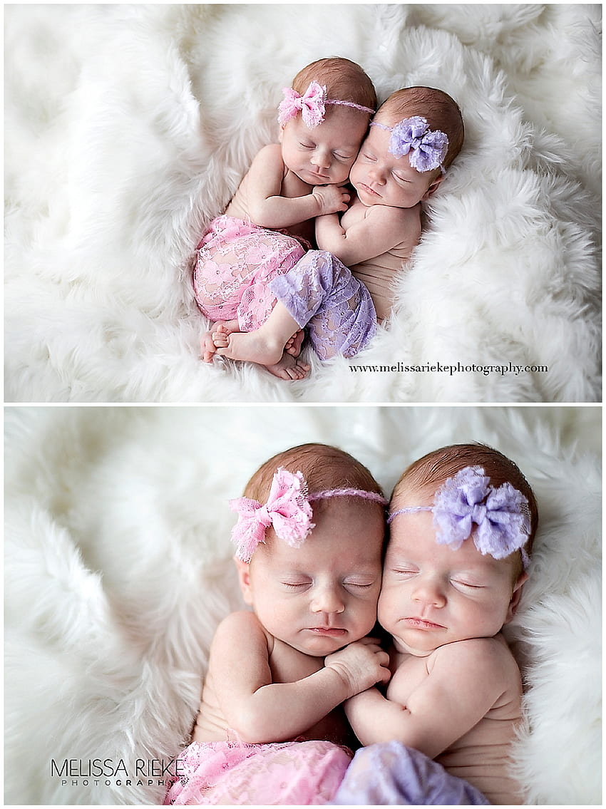 Twin baby girls HD wallpapers | Pxfuel