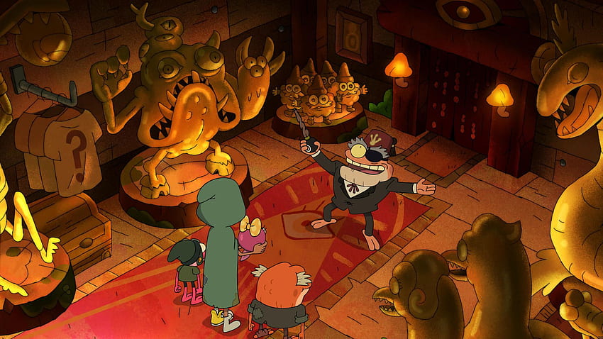 새로운 에피소드에서 Disney의 Amphibia가 Gravity Falls에 경의를 표하는 모든 재미있는 방법 보기 HD 월페이퍼