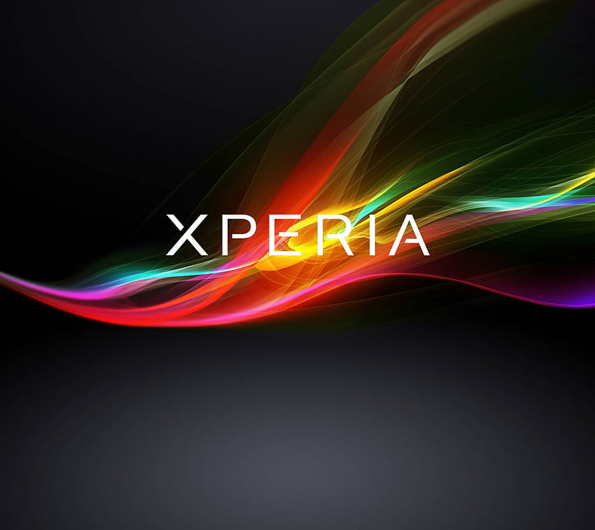 Sony Xperia, logo Sony Xperia Sfondo HD