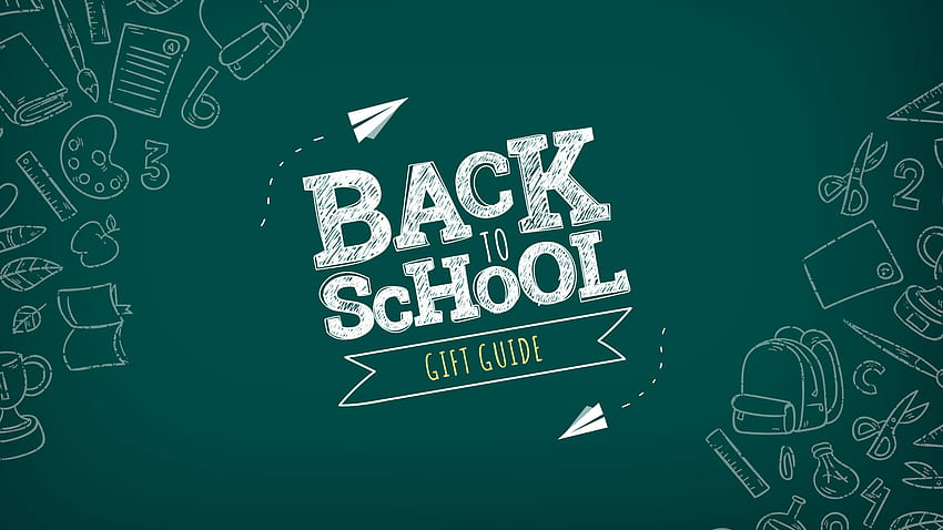 Logo de retour à l'école, ordinateur de retour à l'école Fond d'écran HD