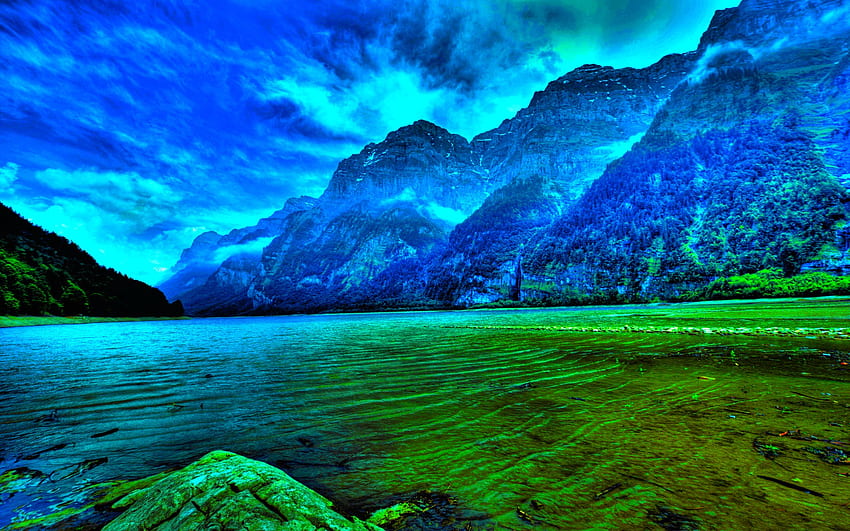 KABUT GUNUNG, kabut, pemandangan, langit, alam, pegunungan, danau Wallpaper HD