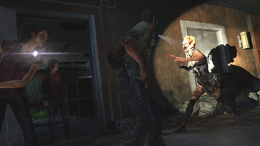 Ellie Joel In The Last Of Us Games - Clicker Last Of Us In Game Sfondo HD