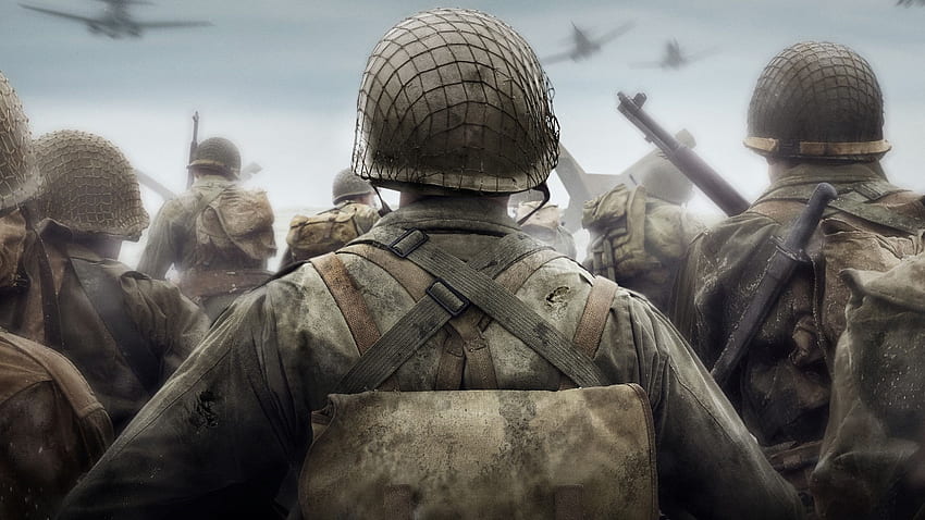 Awesome Call of Duty: WWII Soldiers . Call of Duty: World, WW2 Soldier HD wallpaper