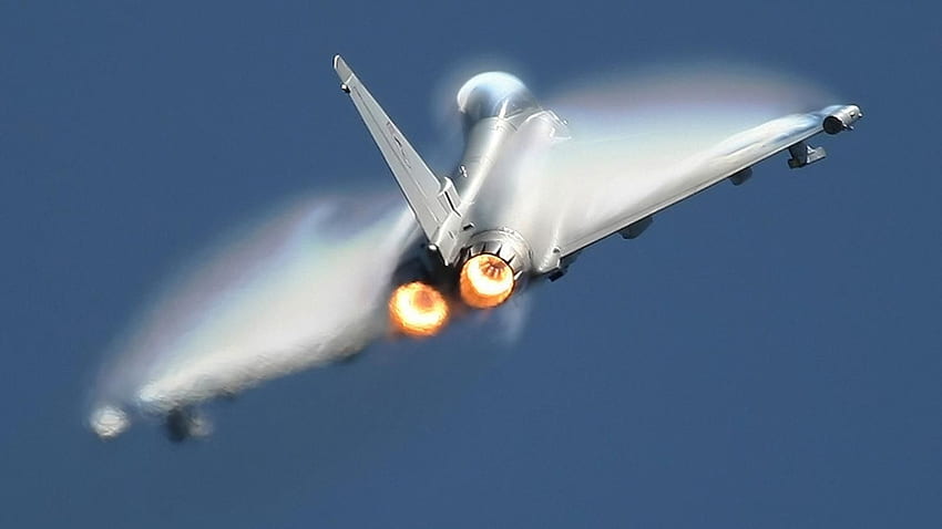 eurofighter fighter jet military typhoon HD wallpaper