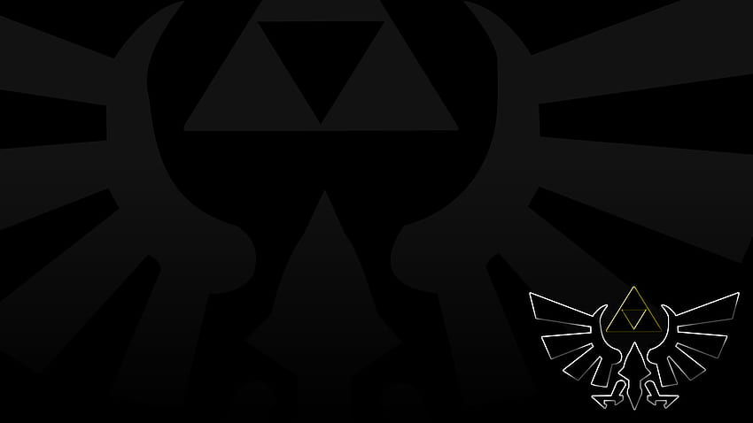 Leyenda de Zelda, Zelda en blanco y negro fondo de pantalla