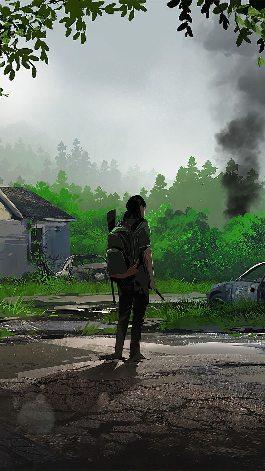 What TLOU wallpapers do you use on your phone Link your best ones here   rthelastofus