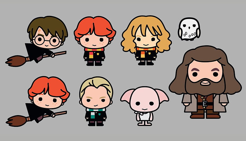 Harry Potter Characters Re Imagined In Adorable New Designs, Chibi Harry Potter HD wallpaper