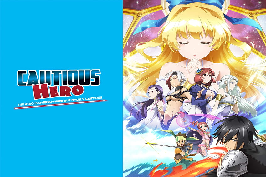 Destaque do anime: 'Herói cauteloso: o herói é dominado, mas cauteloso'. Projeto Nerd papel de parede HD
