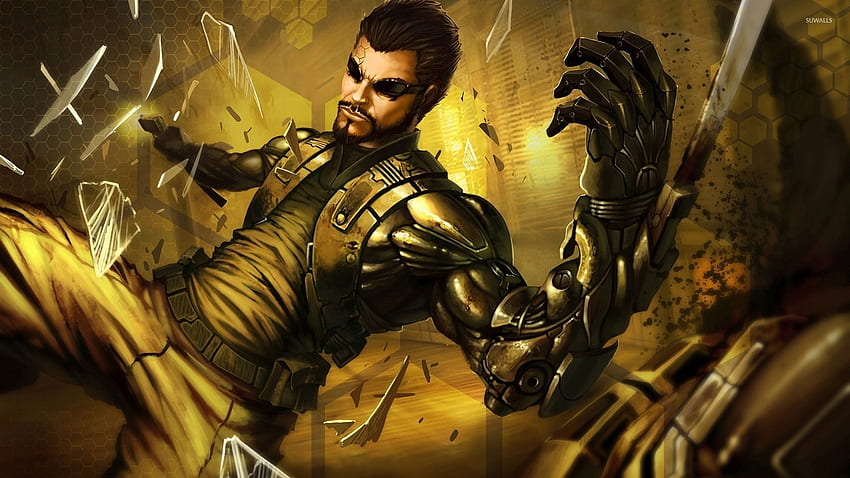 Adam Jensen - Deus Ex: Human Revolution [5] - Game HD wallpaper