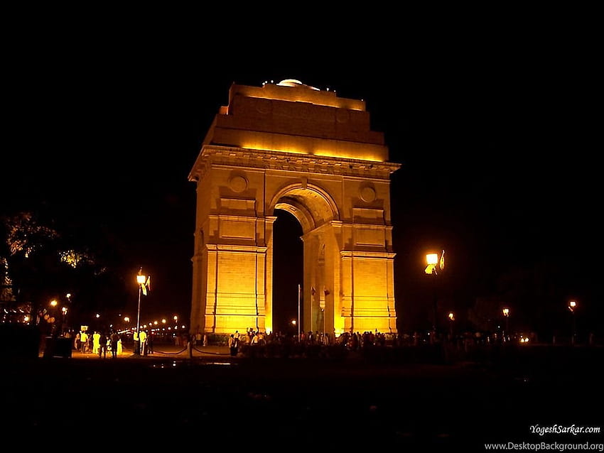 India Gate, Background, Indian Places HD wallpaper