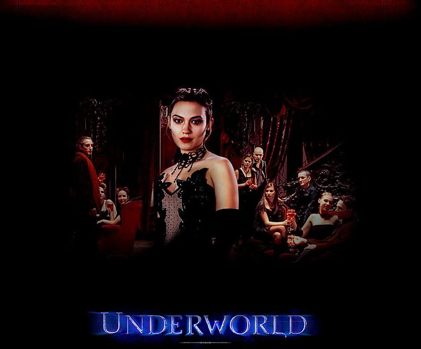 Underworld, sophia, vampires, beckinsale, lycans, werewolf, kate, myles HD wallpaper