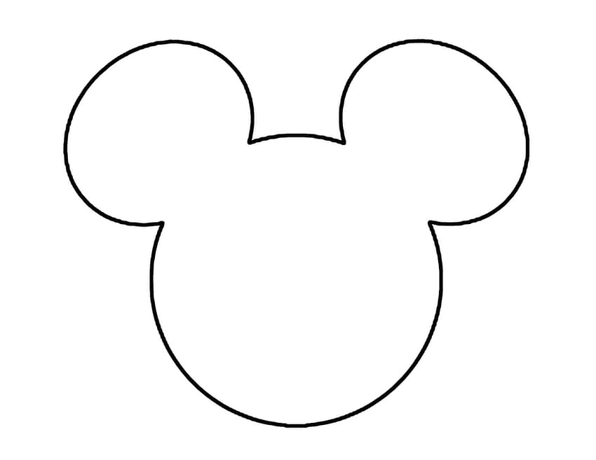 Clipart di orecchie di Minnie Mouse, orecchie di Topolino Sfondo HD