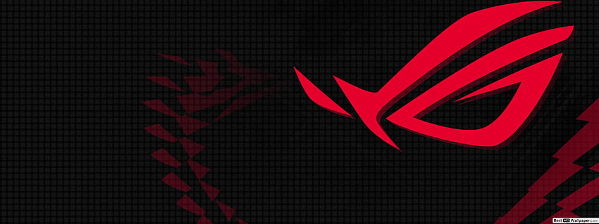 Asus ROG (Republic of Gamers) - ROG Dark Neon Red LOGO, Neon Red Gaming HD wallpaper