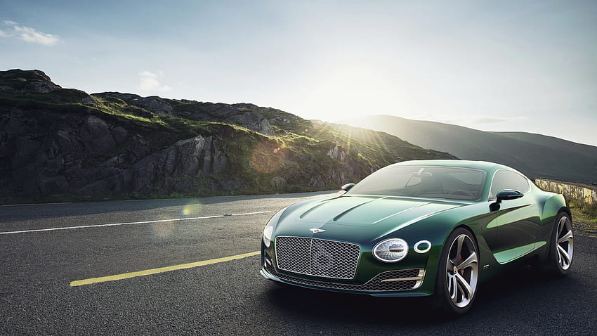 Bentley, Автомобили, Изглед отпред, 2015 г., опит 10 HD тапет