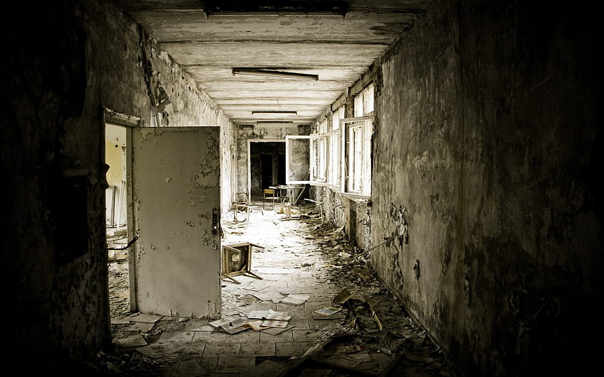 ruins old pripyat chernobyl interior High Quality , High Definition HD wallpaper