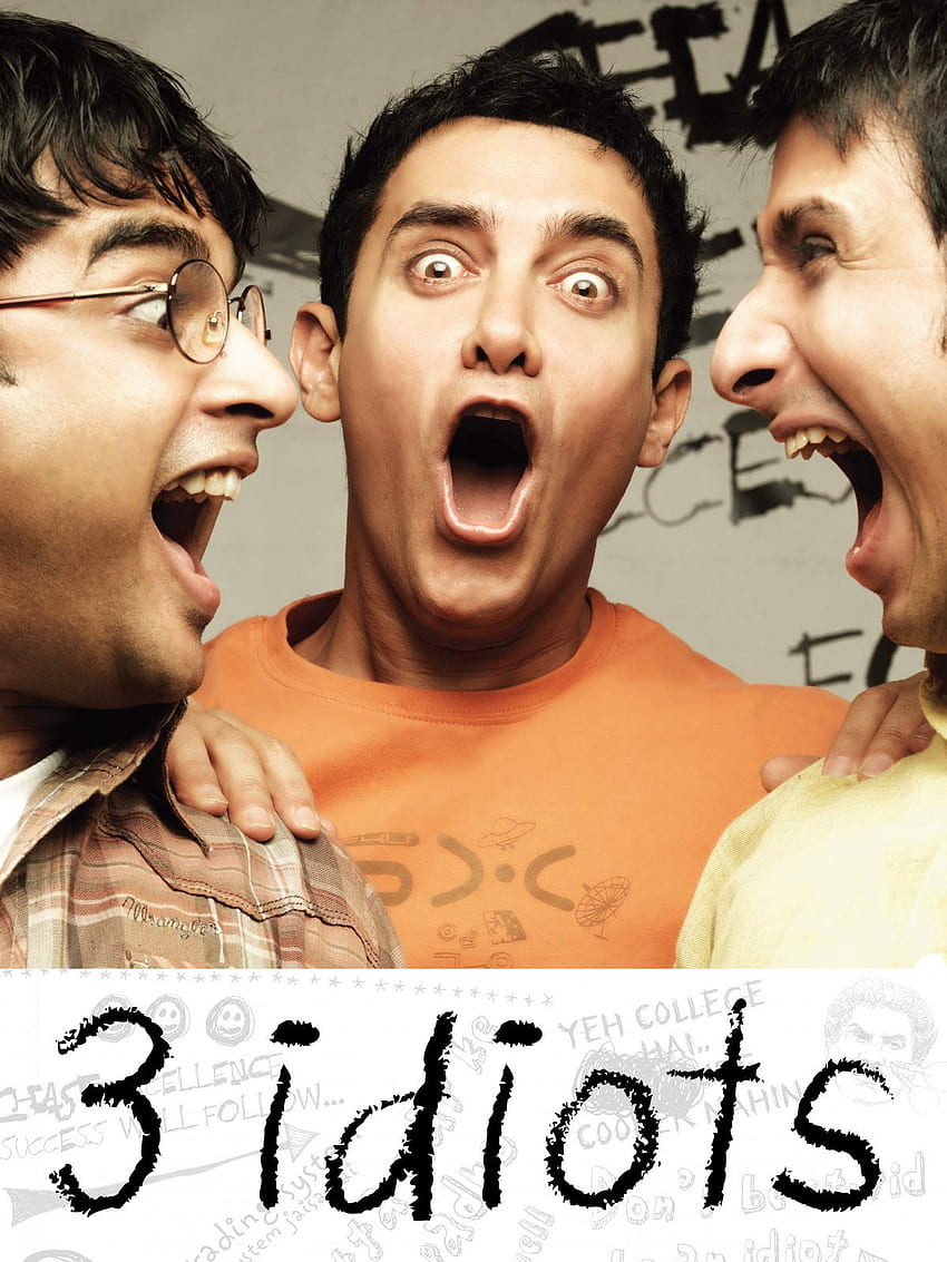 Idiots (2009), 3 Idiots Fond d'écran de téléphone HD