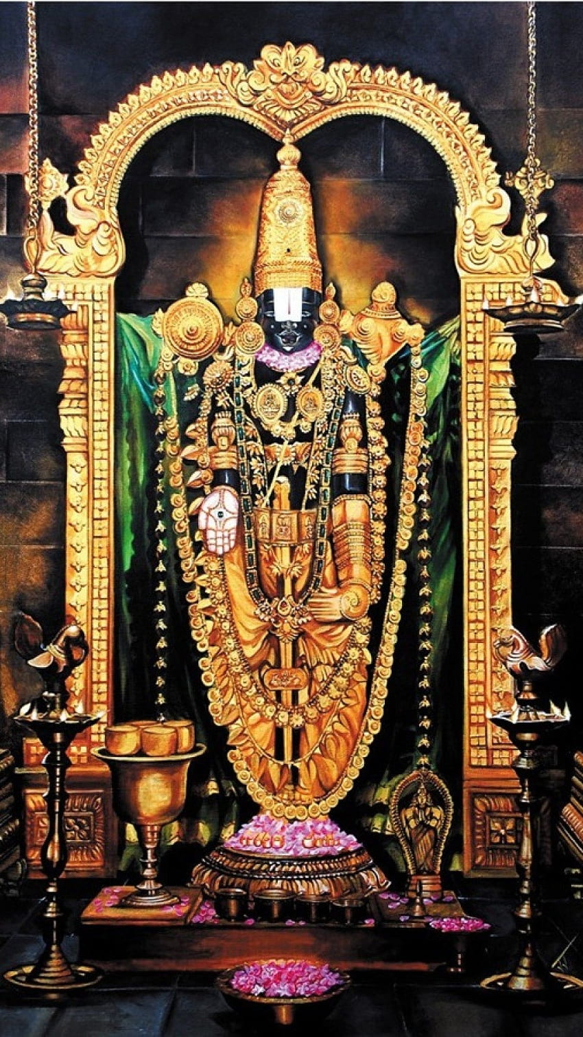 Tirupati Balaji, Lord Balaji HD phone wallpaper