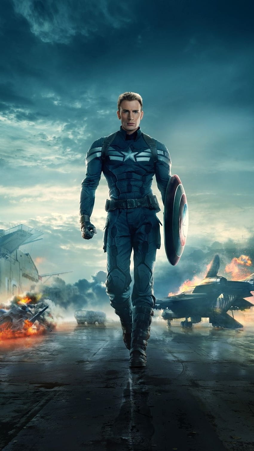 Capitán América, América fondo de pantalla del teléfono