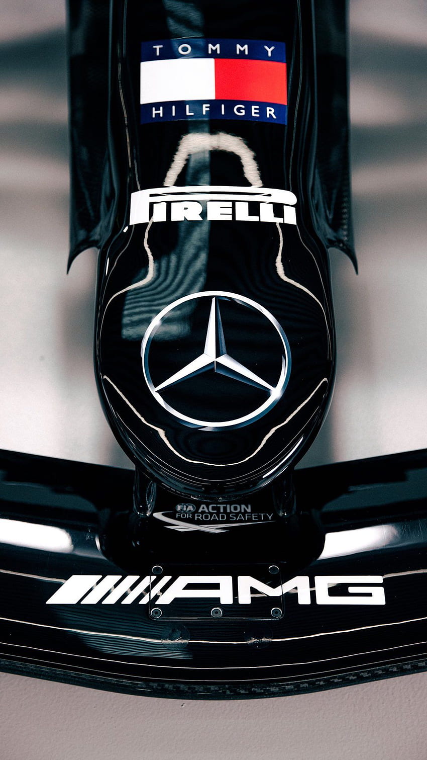 메르세데스 AMG 페트로나스 F1 팀 W12 + HD 전화 배경 화면