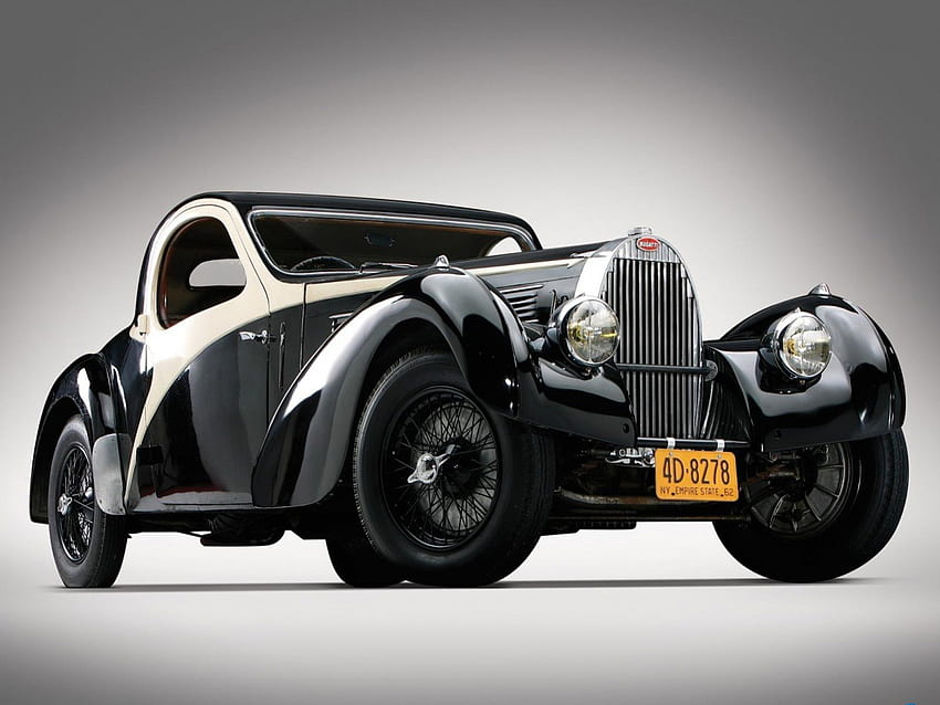 bugatti, classic, car, wheels HD wallpaper