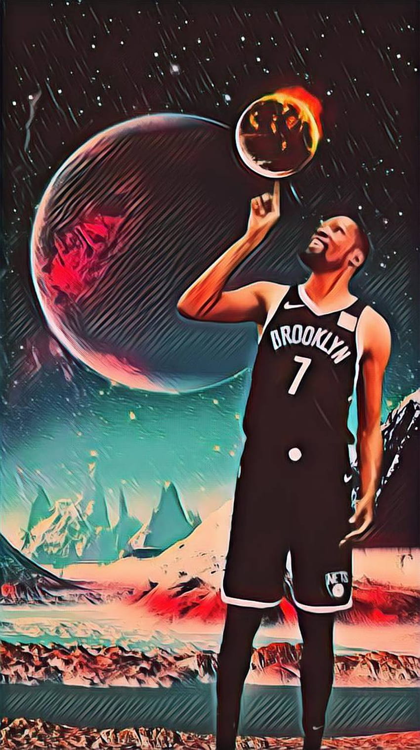 Kevin Durant Paint - Awesome HD phone wallpaper