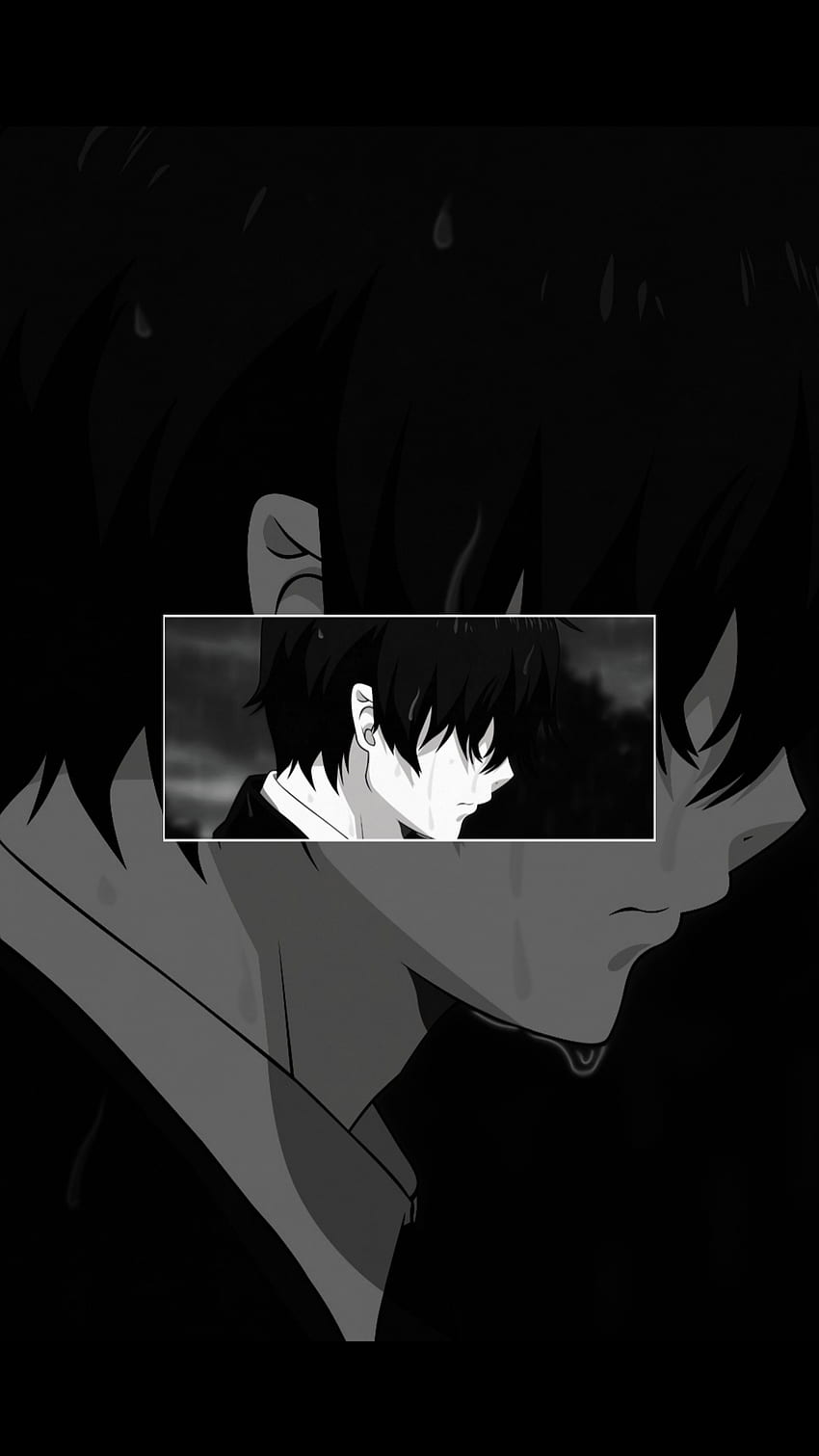 Anime sad boy, art, cartoon HD phone wallpaper | Pxfuel