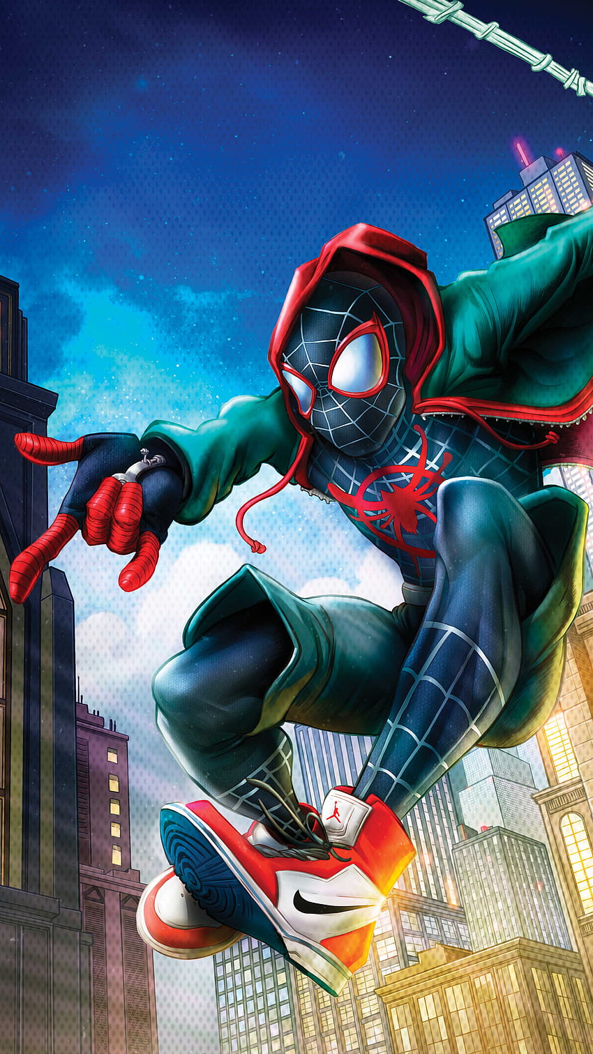 spider man miles morales 2020 4k iPhone X Wallpapers Free Download