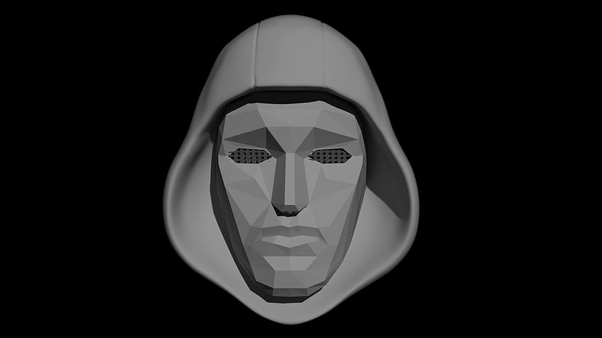 Plik STL SQUID GAME FRONT MAN HEAD SCULPT • Model do druku 3D ・ Kulty Tapeta HD