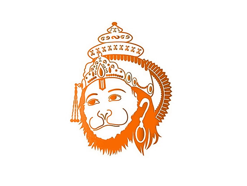 logo lord hanuman • per ad altissima definizione, tablet e smartphone, PC Hanuman Sfondo HD