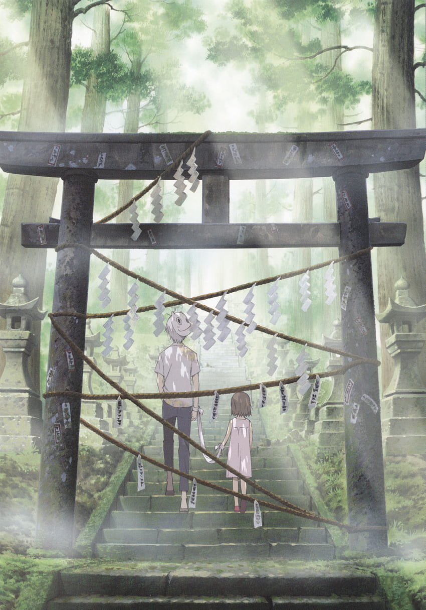Hotarubi no Mori i Into The Forest Of, Firefly Anime Tapeta na telefon HD