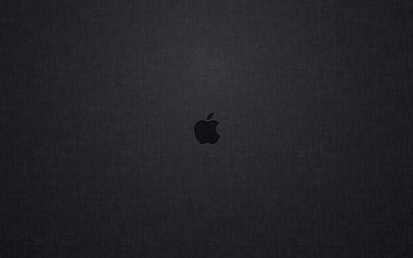 Tiny Apple Logo Dark, Black MacBook Pro HD wallpaper | Pxfuel