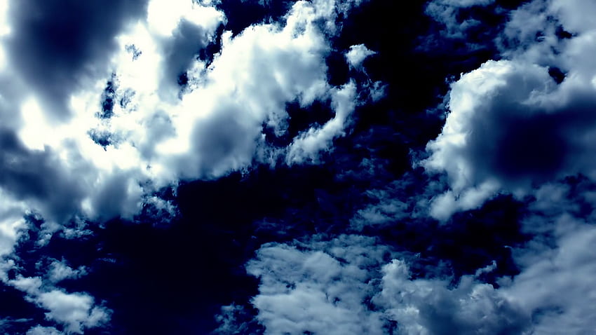 : Nuvole blu scuro - Blu, Nuvole, Scuro Sfondo HD
