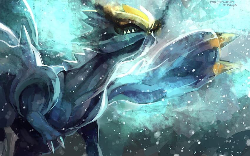 Kyurem - Pokémon - Plansza anime, wszystkie błyszczące legendarne pokemony Tapeta HD