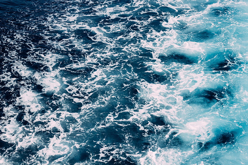 自然, 水, 海, 波, 泡 高画質の壁紙