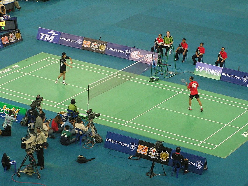 Sony & Lin Dan - Badminton HD wallpaper