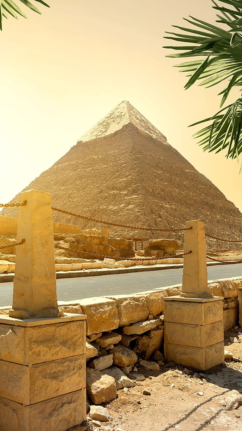 Egypt Cairo Nature Desert Pyramid stone Rivers, Egyptian HD phone wallpaper