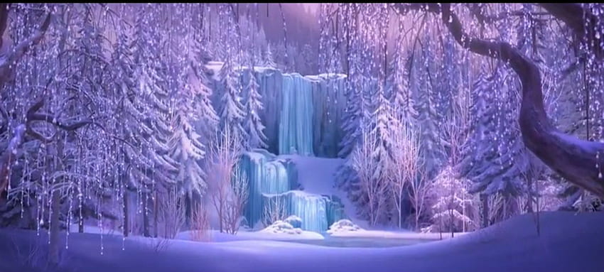 cascada congelada. Cascada congelada - Frozen - Página 2. Frozen , Frozen , Disney fondo de pantalla