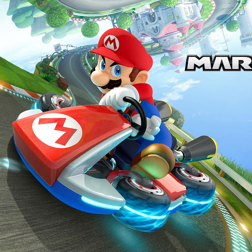 mario kart 8, arcade, racing, may, 2014, mario HD phone wallpaper