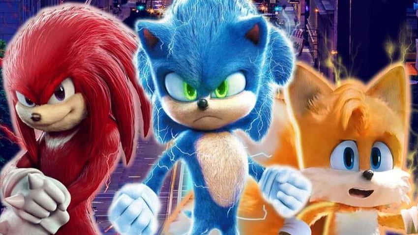 Muhteşem yeni Sonic 3 film logosu yeni bir karakteri mi ortaya çıkarıyor? Creative Bloq, Sonic the Hedgehog Logosu HD duvar kağıdı