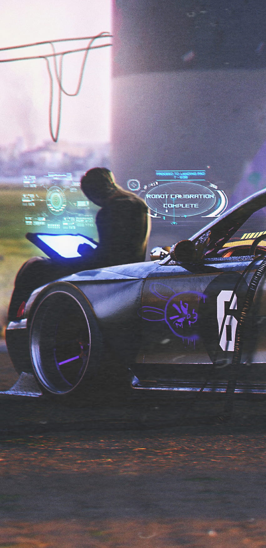 Cyberpunk 2077 #synthwave #car digital art #vehicle futuristic city #1080P # wallpaper #hdwallpaper #desktop