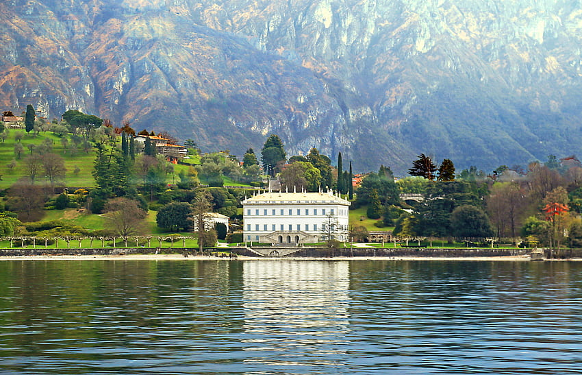 Italia, lago di Como, Bellagio Italia Sfondo HD