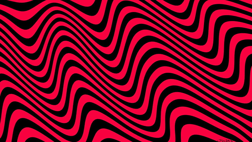 Psychedelic Black and Red [][OC]. Red, black, PewDiePie HD wallpaper