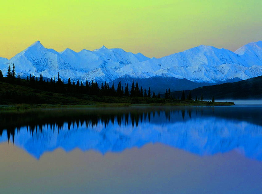 Lake Alaska, winter, plants, awesome, peaks, colors, reflections, nice, snow, trees, mountains, islands, scenario, mirror, sunsets, forests, leaves, icy, green, nature, leaf, mounts, paisage, ice, blue, colorful, black, graphy, alaska, pines, amazing, , paysage, water, pond, scene, frozen, reflected, sunrises, beautiful, lagoons, seasons, orange, lakes, gray, hop, yellow, paisagem, cool, sky, rivers HD wallpaper