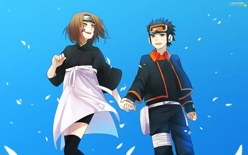 Obito und Rin, Rin Nohara HD-Hintergrundbild