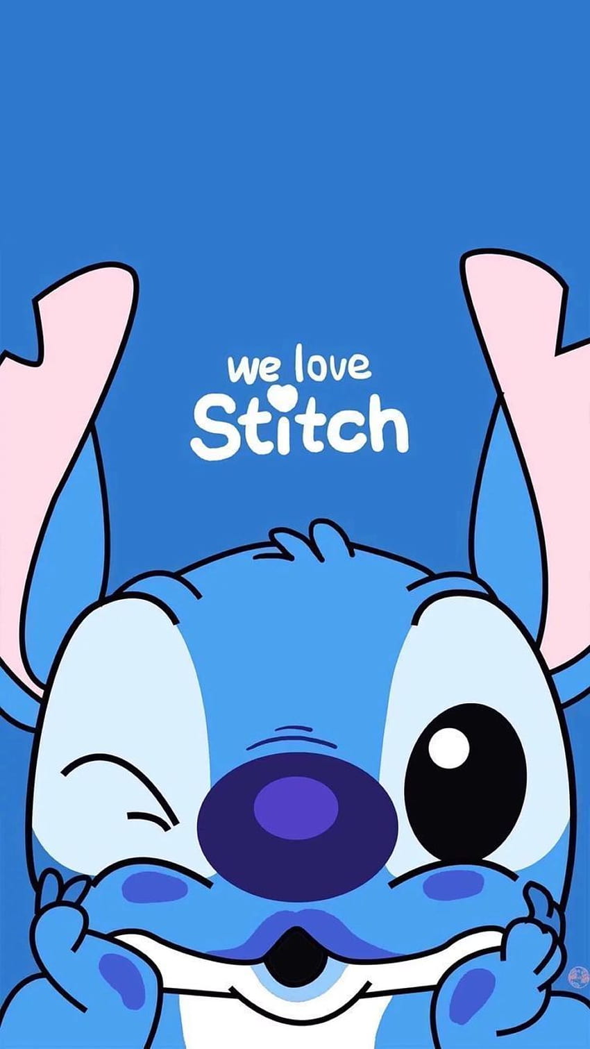 stitch iphone. cute . Funny , Cute stitch, Cute cartoon, Adorable Stitch HD phone wallpaper